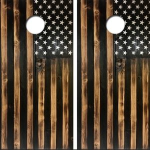 Custom made cornhole boards. Made by hand.